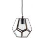 Lampe suspension laiton et verre