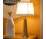 Lampe de table en métal Tower 30 x 54 cm - MAURO FERRETTI