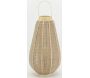 Lanterne bois et jute naturel - AUB-6284