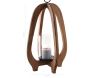 Lanterne en bois et en verre - 39,90