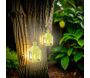 Lanterne colorée avec chauffe-plat LED Exotique - THE HOME DECO FACTORY