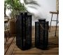 Lanterne en métal ajouré (Lot de 2) - THE HOME DECO FACTORY