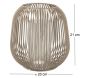 Lanterne en métal filaire Illuminate 20 x 21 cm - 22,98