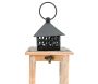 Lanterne de table en pin naturel - 14,90