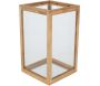 Lanternes en bois et verre (Lot de 4) - 189