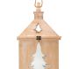 Lanterne en pin et métal Sapin (Lot de 2) - 84,90