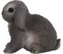 Lapin assis en résine 14 cm (Lot de 2) - 6