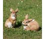Lapin debout en résine 25.5 cm - 