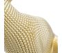 Léopard en polyrésine Gold 23 x 15.5 x 29 cm - 6