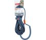 Longe ronde en silicone bleu Bivouak