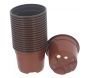 Set de 18 pots de plantation ronds 9 cm - FTK-0521
