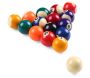 Lot de 16 billes de billard 57 mm en résine - 