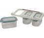 Lot de 3 boîtes de conservation sous étagère CuboardStore