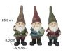 Lot nains de jardin assortis en résine - ESS-1180