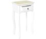 Lot de 2 sellettes avec tiroir en MDF Victoria - 59,90