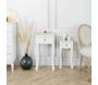 Lot de 2 sellettes avec tiroir en MDF Victoria - THE HOME DECO FACTORY