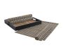 Sets de table en bambou (lot de 6) + plateau