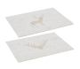 Sets de table en feutrine Cerf (lot de 6) - AUB-5976