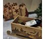 Luge en bois avec décor de Noël - AUBRY GASPARD