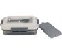 Lunch box avec plateau compartimenté et fourchette - CMP-2061