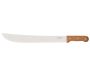 Machette en acier carbone et bois