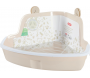Maison de toilettes d'angle pour rongeurs 41.5x31 cm - ZOLUX