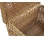 Malle de rangement en osier buff - AUB-0596