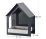 Mangeoire murale en acier - BEST FOR BIRDS