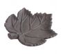 Mangeoire oiseau feuille en fonte