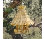 Mangeoire ronde en bouleau avec toit en chaume - BEST FOR BIRDS