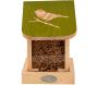Mangeoire silo en bois Pochoir - BEST FOR BIRDS