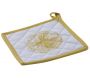 Manique en coton Citron (Lot de 2) - AUBRY GASPARD
