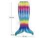 Matelas gonflable sirène 170 cm - 5