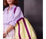 Maxi sac en coton bio Poppins 48 x 33 x 33 cm - VIVARAISE