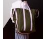Maxi sac en coton bio Poppins 48 x 33 x 33 cm - VIVARAISE