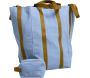 Maxi sac en coton bio Poppins 48 x 33 x 33 cm - SDE-0786
