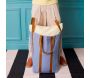 Maxi sac en coton bio Poppins 48 x 33 x 33 cm - VIVARAISE
