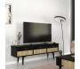 Meuble TV en aggloméré 150 x 35 x 49,7 cm Bolea - HANAH HOME