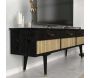 Meuble TV en aggloméré 150 x 35 x 49,7 cm Bolea - 6