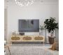 Meuble TV en aggloméré Elena - HANAH HOME