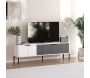 Meuble TV en aggloméré Noah - HANAH HOME