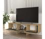 Meuble TV en aggloméré 150x35x 45,3 cm Poleth - 6