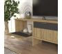 Meuble TV en aggloméré 150x35x 45,3 cm Poleth - 8