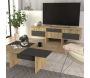 Meuble TV en aggloméré 150x35x 45,3 cm Poleth - HANAH HOME