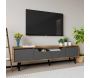 Meuble TV en aggloméré 180 x 29.8 x 48 cm Roma - HANAH HOME