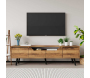 Meuble TV en aggloméré 180 x 29.8 x 48 cm Roma - 5