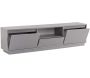 Meuble TV en aggloméré 168x43,5x12,5 cm Vanguard - ASI-1193
