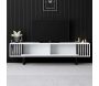 Meuble TV en aggloméré et métal Chrome Line - 7