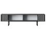 Meuble TV en aggloméré et métal Chrome Line - 159