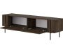Meuble TV en aggloméré et métal Herman - 189